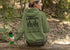 C & Win Sports Lake Life Is The Best Life Hoodie Military Green / S - C & Win Sports